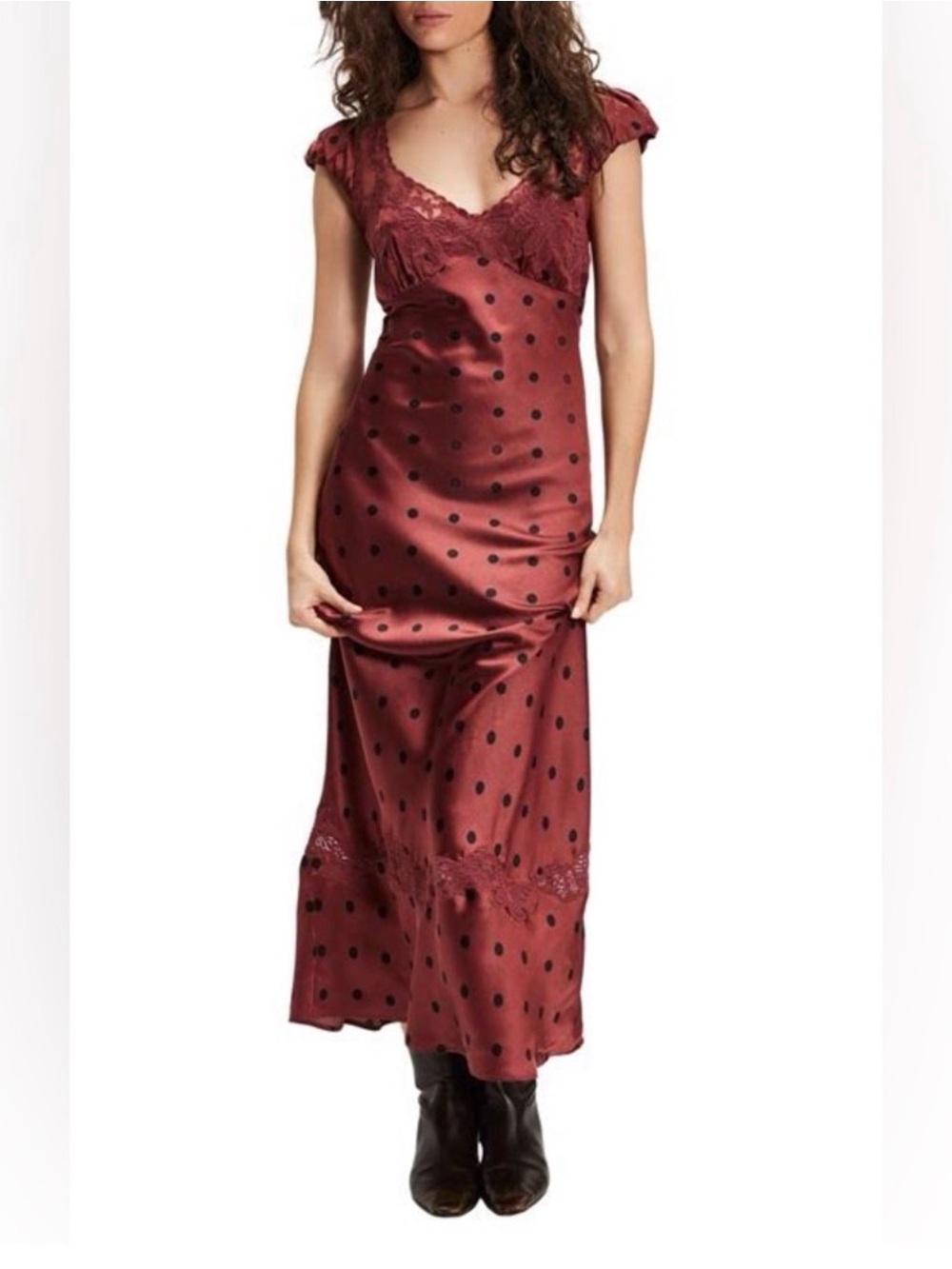 Free People Butterfly Babe Maxi Dress NWT